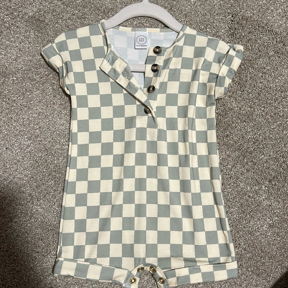 Loulouandcompany Kirby romper 6-12 months